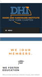 Mobile Screenshot of dhinychapter.org
